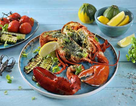 Grilled stuffed lobster | Philips Chef Recipes