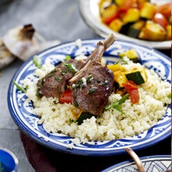 Lamb Chops with Garlic Sauce | Philips Chef Recipes
