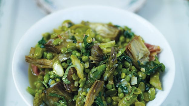 Italian vegetable stew with broad beans | Philips Chef Recipes