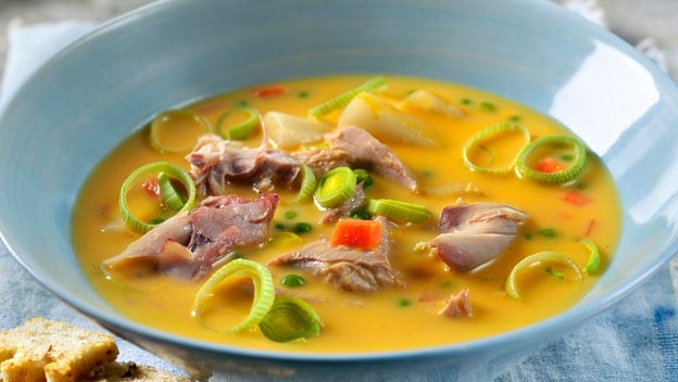 Hearty game and vegetable soup | Philips Chef Recipes