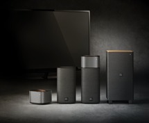 Speakers with surround sound