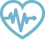 Cardiovascular care icon