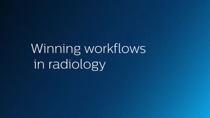 Winning workflows in Radiology - video