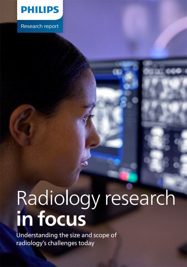 Cover of Philips Radiology Workflow Suite brochure