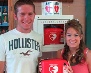 AED save story lindsay