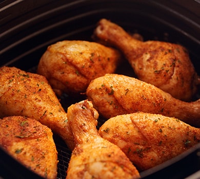 Chicken drumstick in Airfryer