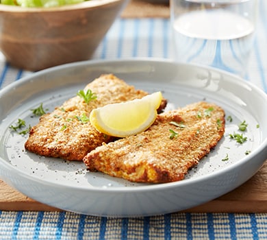 Breaded fish in Airfryer