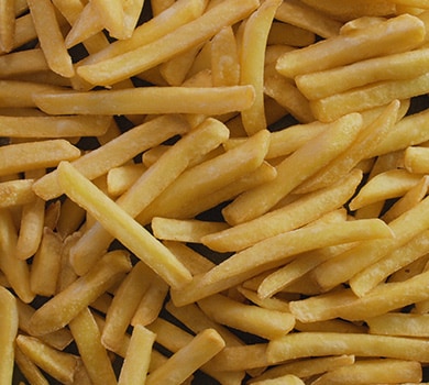Frozen fries in Airfryer