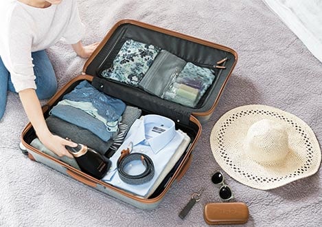 Compact handheld steamer