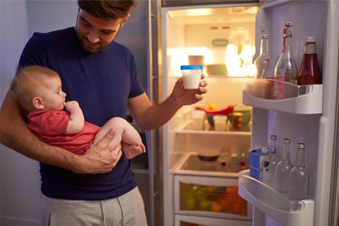 Breast milk storage