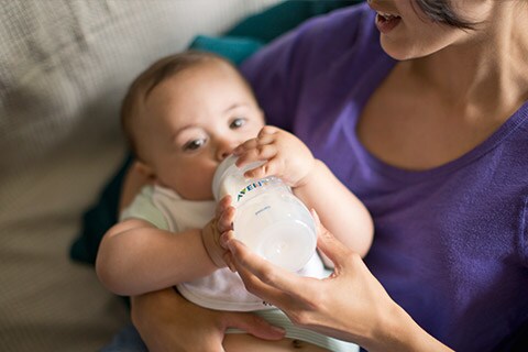 Changing bottle teats