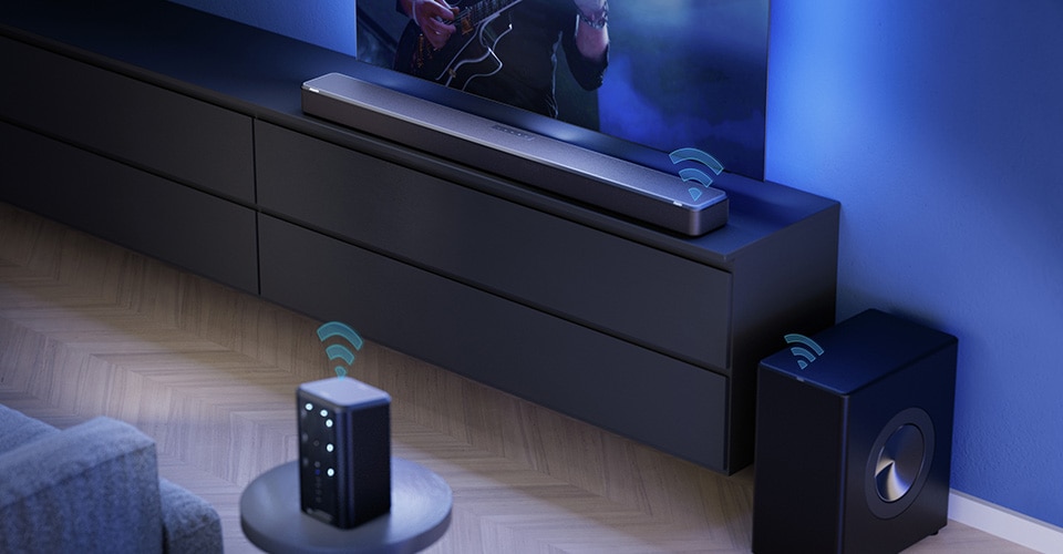 Philips Ambilight TV surround system