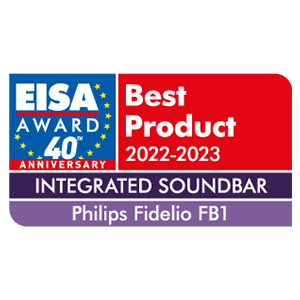 EISA 2022 Philips Fidelio FB1 soundbar award