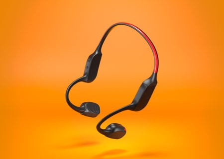 Philips A7607 open-ear bone conduction headphones