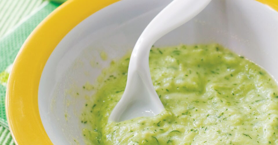 Homemade baby food: it doesn’t always have to be carrot