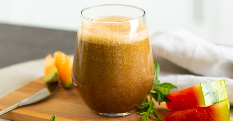 orange smoothie