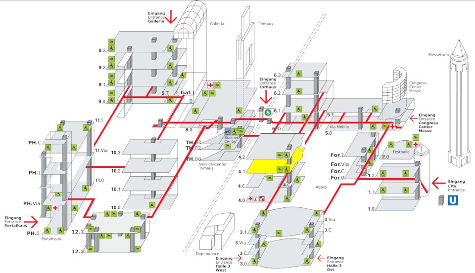 Mobility exhibition ground