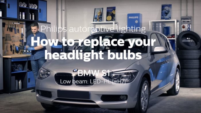 How to replace BMW 1- Series headlight bulbs