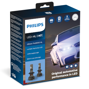 Kit Lamparas H7 Led Philips Ultinon Essential 6500k Cree Bv