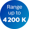 Range up to 4200 K