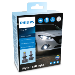 LED H7 +H4 Abblendlicht PHILIPS Ultinon PRO6000, OSRAM LED