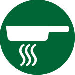Frying feature