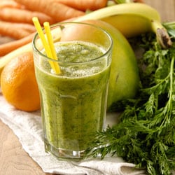 Orange Carrot Green Smoothie | Philips Chef Recipes