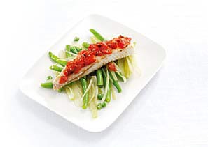 Spicy fish with green beans and fennel | Philips Chef Recipes