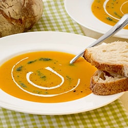 Carrot and mango soup | Philips Chef Recipes