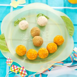 Coloured fishballs | Philips Chef Recipes