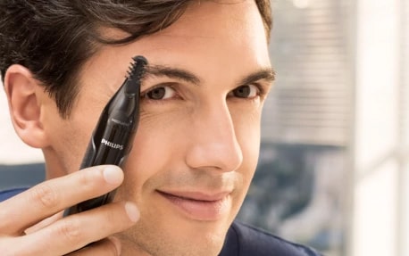 Brow shaping for men