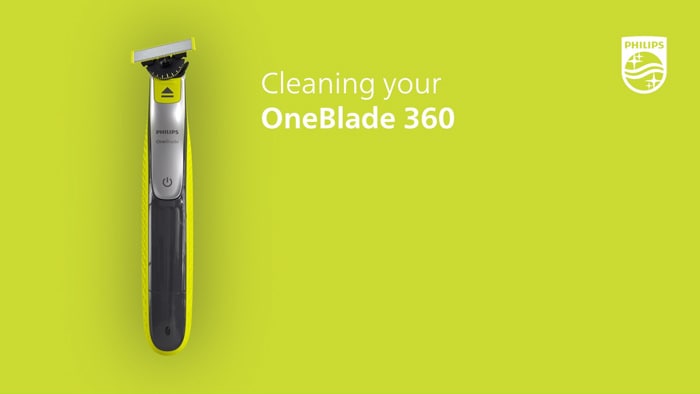 Cleaning your OneBlade 360 Video