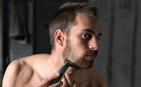 shave head with philips oneblade