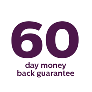 60 days money back guarantee