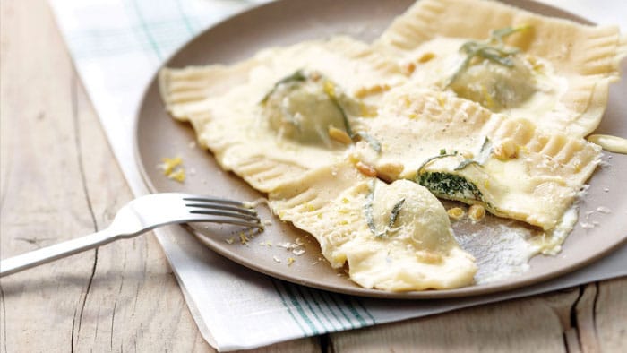 Homemade ravioli recipe