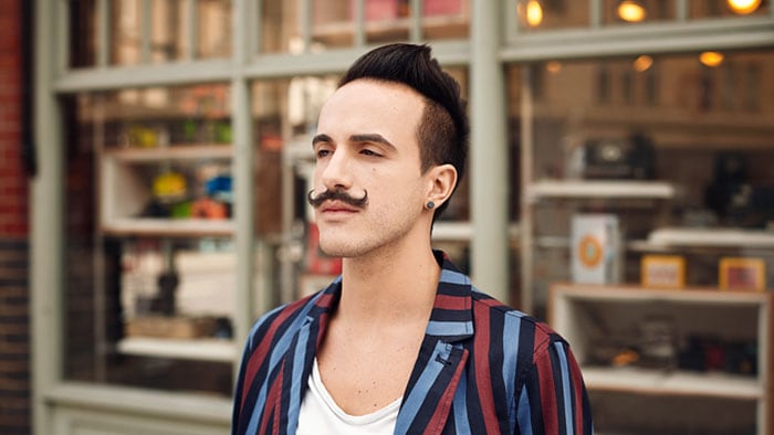 How to create the perfect handlebar mustache