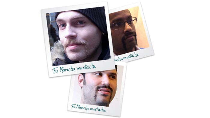 Fu Manchu mustache