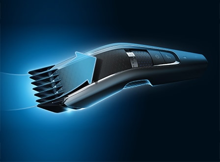 Hair clipper 7000: control buttons