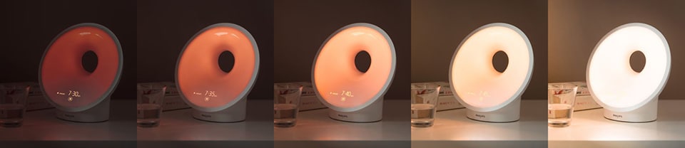 The Philips Wake-Up Light is a dawn simulator