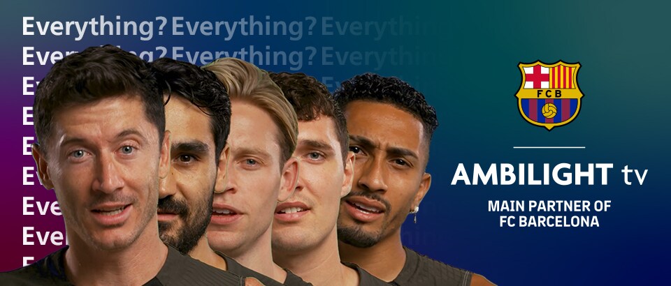 FC Barcelona with Ambilight