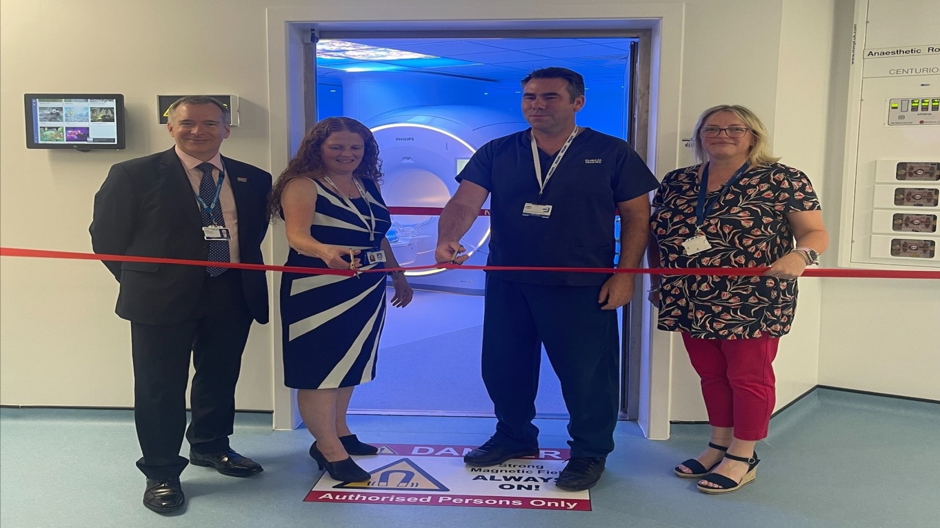 New 21st Century Scanning Suite and Dedicated Haematology/Oncology Ward with Philips Ambient Experience opens at Royal Cornwall Hospital