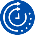 Ready at the same time icon